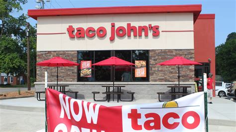 Taco john's restaurant - Restaurant Hours. Monday: 6:00 AM - 10:00 PM. Tuesday: 6:00 AM - 10:00 PM. Wednesday: 6:00 AM - 10:00 PM. Thursday: 6:00 AM - 10:00 PM. Friday: 6:00 AM - 10:00 ... West Allis. With its fusion of distinctive flavors and south-of-the-border spices, Taco John’s®️ West Allis located at 6749 W. Greenfield Avenue in …